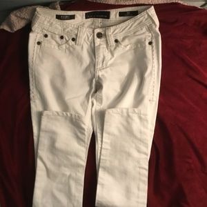 Affliction Black Premium Raquel Skinny Jean.White Size 28 Regular 30” inseam.